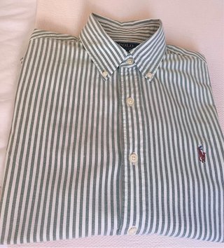 Camisa Polo Ralph Lauren Rayas Slim Fit