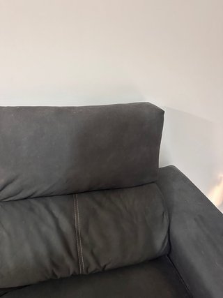 Sofá Chaise Longue Gris antracita