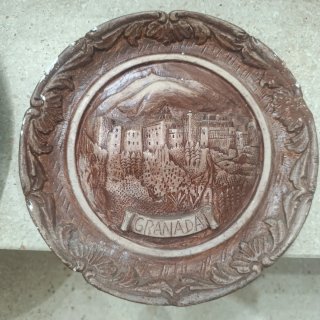 Plato decorativo 3D Granada