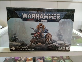 Warhammer 40K Space Wolves Logan Grimnar