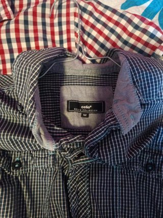 3 Camisas Cuadros Manga Corta