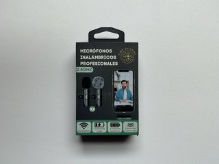 Micrófonos Inalámbricos CMR GLOBAL 2.4GHZ