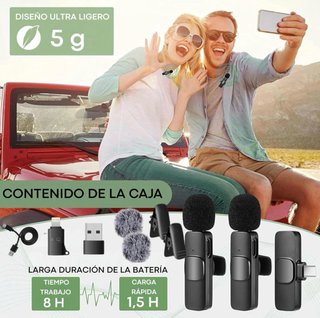 Micrófonos Inalámbricos CMR GLOBAL 2.4GHZ