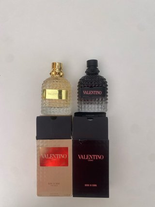 Pack 2 Perfumes Valentino 100ml Negro y Dorado