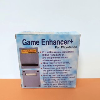 GAME ENHANCER+ ACTION REPLAY PER PLAYSTATION 1 PS1