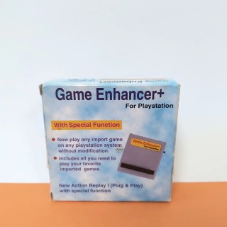 GAME ENHANCER+ ACTION REPLAY PER PLAYSTATION 1 PS1