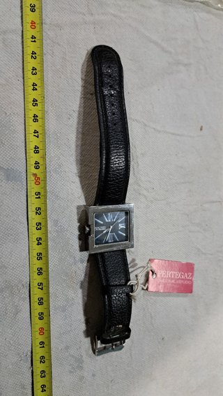 Reloj Pertegaz Pulsera Negro/Plata Nuevo