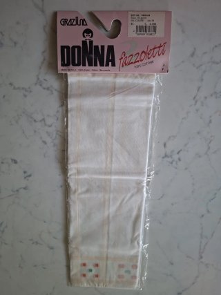 Tris fazzoletti donna Graziina vintage cotone
