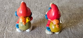 2 Puffi Babbo Natale con varianti Pejo Schleich