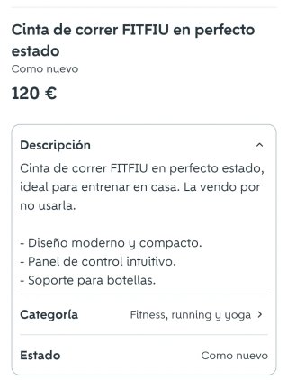 Cinta de andar FITPRO FITNESS