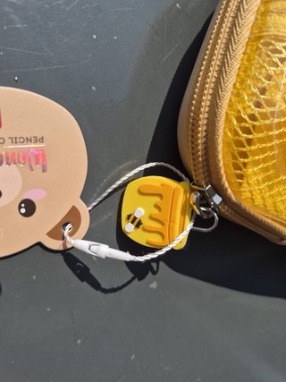 Astuccio Orso Wonderwow Giallo legami