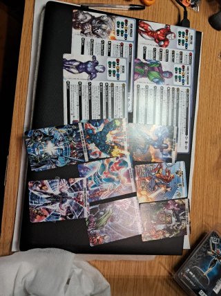 Pack Tarjetas 7 expansiones Marvel Crisis Protocol