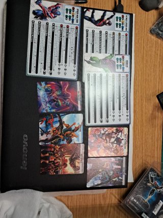 Pack Tarjetas 7 expansiones Marvel Crisis Protocol