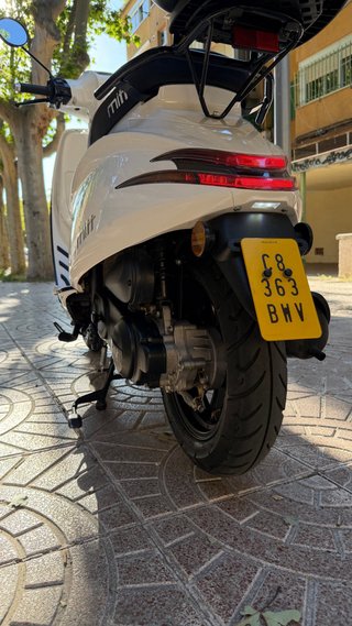 Moto MITT ALFHA 50 Blanca Automática