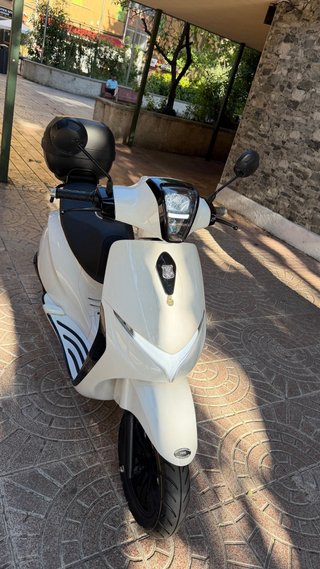 Moto MITT ALFHA 50 Blanca Automática