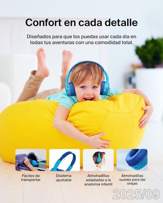 BELKIN Auriculares Inalambricos SoundFormMini Azul