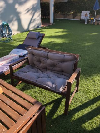 Conjunto Jardín IKEA APPLARO Madera