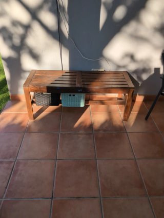 Conjunto Jardín IKEA APPLARO Madera