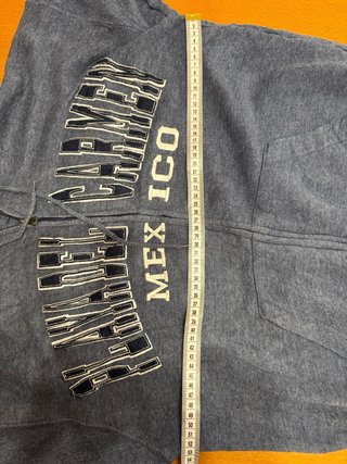 Sudadera Vintage Azul Grisáceo