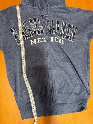Sudadera Vintage Azul Grisáceo