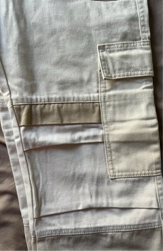Pantalones vaqueros Bershka hombre beige/marrón