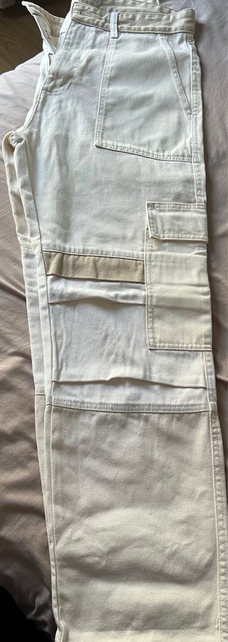Pantalones vaqueros Bershka hombre beige/marrón