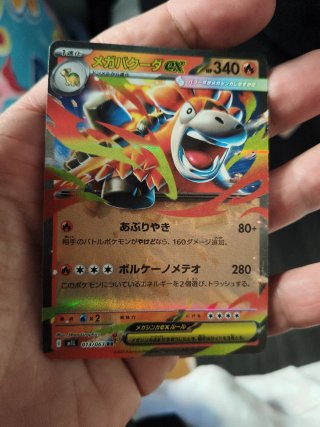 Carta Pokémon Mega Camerupt EX Japonesa
