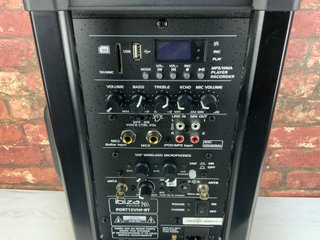 Altavoz Activo 12" Ibiza Sound PORT12VHF-BT