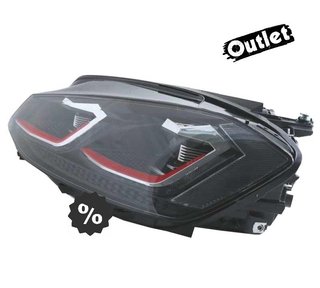 FE FAROS VOLKSWAGEN VW GOLF 7.5 17-19 FULL LED DINAMICOS LOO