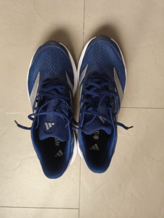 Zapatillas deportivas hombre azul y blanco