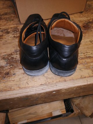 Sanagel Scarpe Uomo Pelle Nera Taglia 44