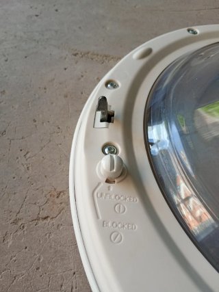 Puerta lavadora - secadora Electrolux