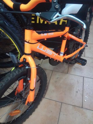 Bicicleta WST 18 Naranja