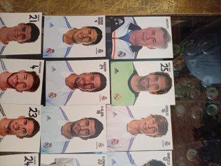 26 Postales Oficiales Real Madrid Jugadores
