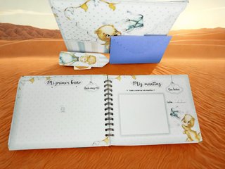 Kit Álbum Recuerdos Bebé Personalizado