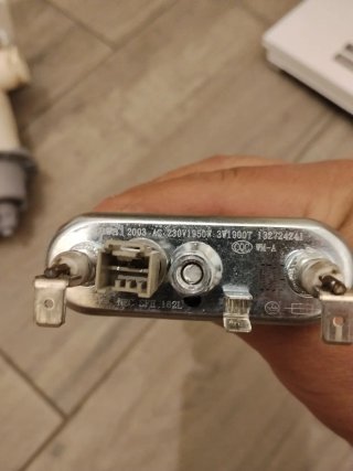 Resistencia lavadora Zanussi