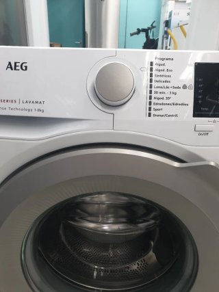 Pareja oferta Lavadora y Secadora AEG