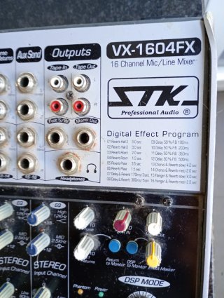 Mezclador Audio STK VX-1604 FX