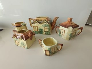 Conjunto Teteras Inglesas Cerámica