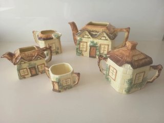 Conjunto Teteras Inglesas Cerámica