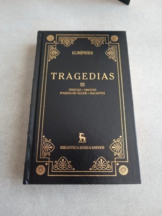 EURÍPIDES. TRAGEDIAS. Biblioteca básica Gredos