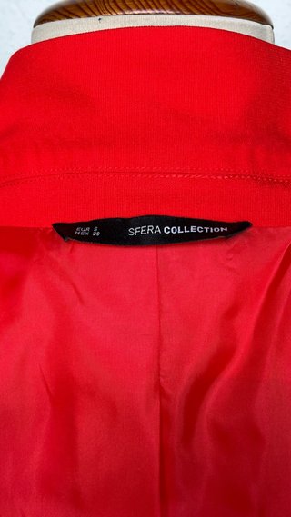 Blazer Sfera Rojo Doble Botonadura