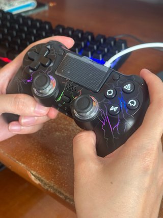 Mando PS4 con Luces RGB