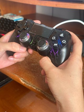 Mando PS4 con Luces RGB