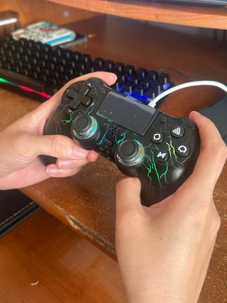 Mando PS4 con Luces RGB