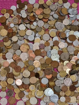 4 Kilos de Monedas Variadas