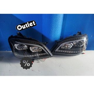 FE FAROS PARA MERCEDES CLASE ML W164 05-07 LUZ DIURNA LED DI