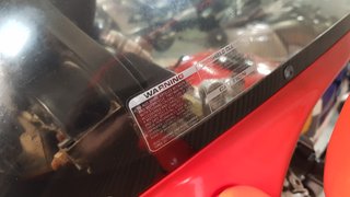 HONDA VF1000R CON SOLAMENTE 215 KMS