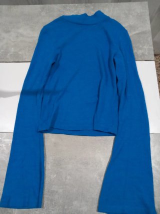 Jersey manga larga azul