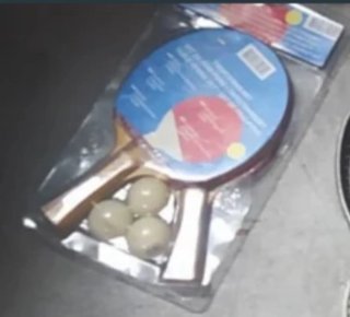 Set de Ping Pong: 2 Raquetas y 3 Bolas